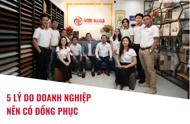 5 LÝ DO DOANH NGHIỆP NÊN CÓ ĐỒNG PHỤC
