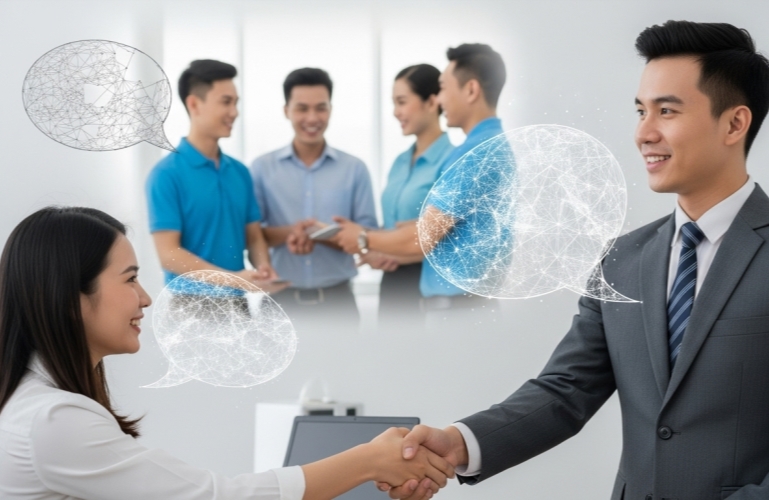 ĐỒNG PHỤC SALES: “TUYÊN NGÔN IM LẶNG” VỀ SỰ TIN CẬY VÀ BẢN SẮC THƯƠNG HIỆU